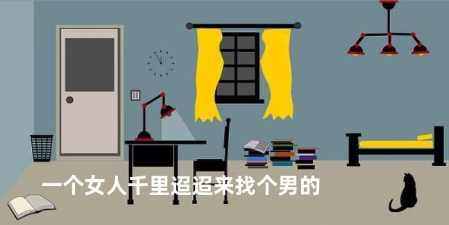 一个女人千里迢迢来找个男的