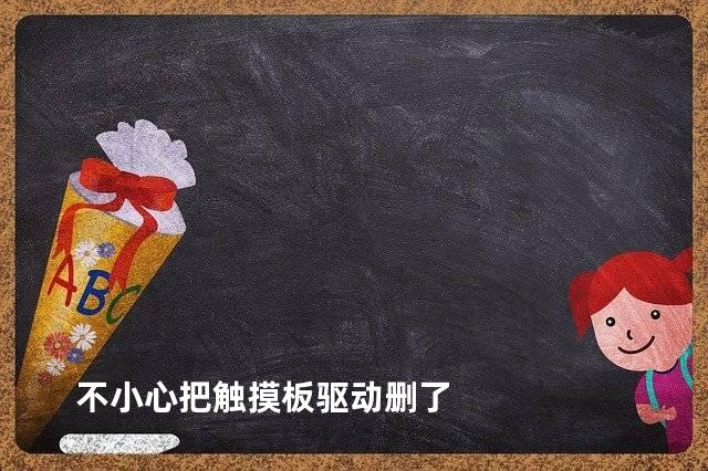 不小心把触摸板驱动删了