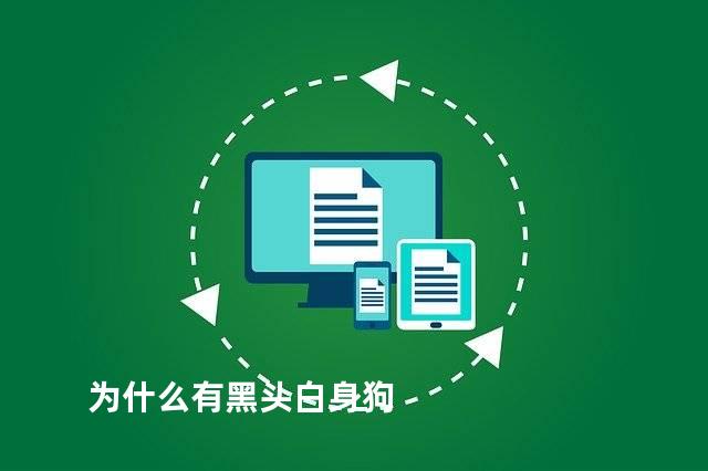 为什么有黑头白身狗