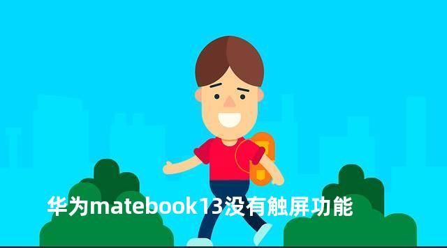 华为matebook13没有触屏功能