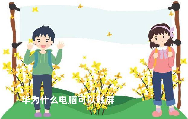 华为什么电脑可以触屏