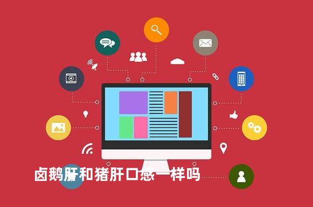 卤鹅肝和猪肝口感一样吗