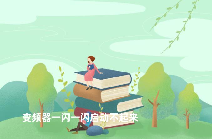 变频器一闪一闪启动不起来