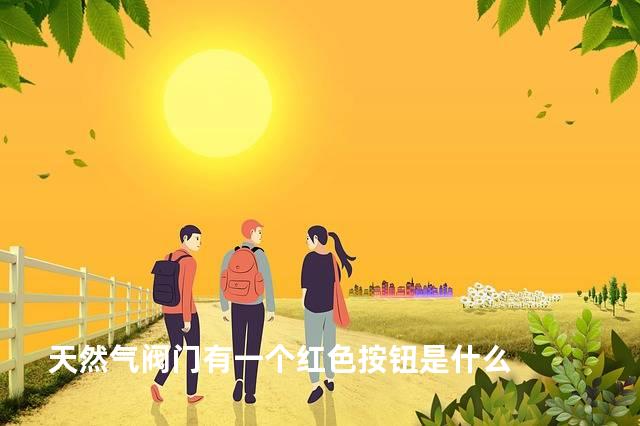 天然气阀门有一个红色按钮是什么