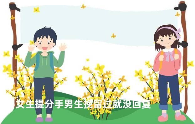 女生提分手男生挽留过就没回复