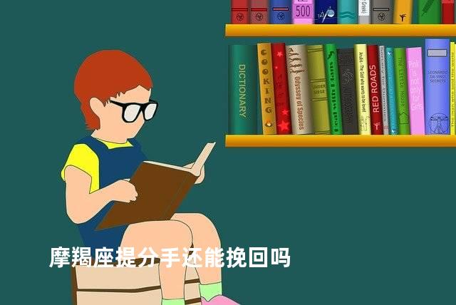 摩羯座提分手还能挽回吗