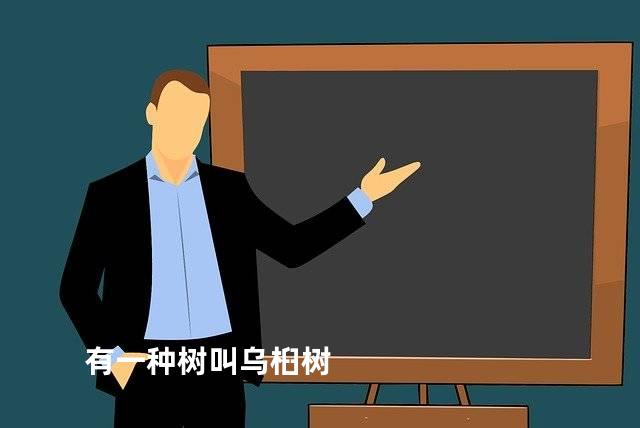 有一种树叫乌桕树