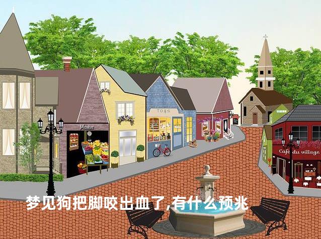 梦见狗把脚咬出血了,有什么预兆