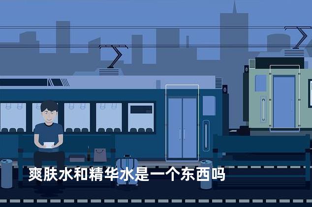 爽肤水和精华水是一个东西吗