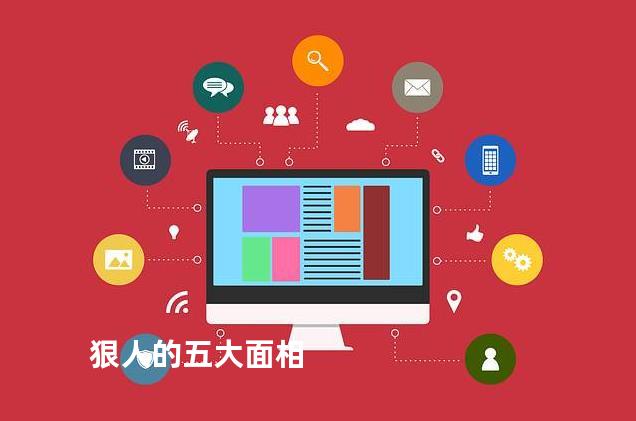 狠人的五大面相