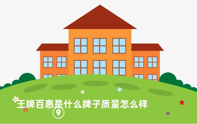 王牌百惠是什么牌子质量怎么样