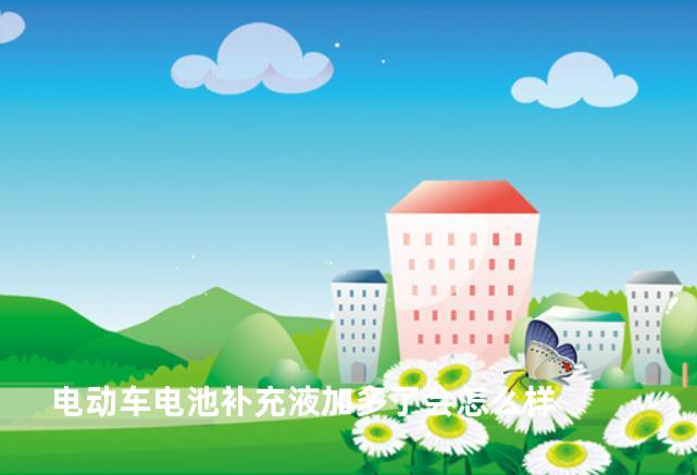 电动车电池补充液加多了会怎么样