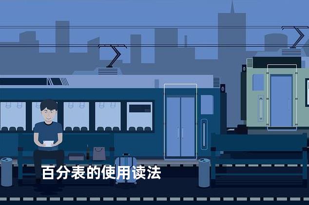 百分表的使用读法
