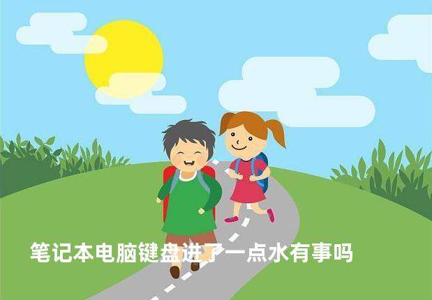 笔记本电脑键盘进了一点水有事吗