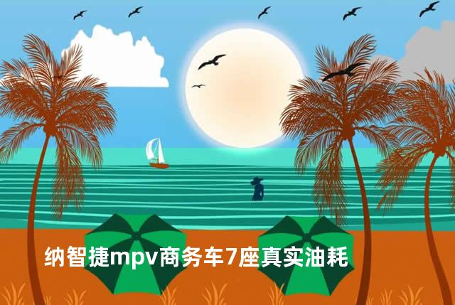 纳智捷mpv商务车7座真实油耗
