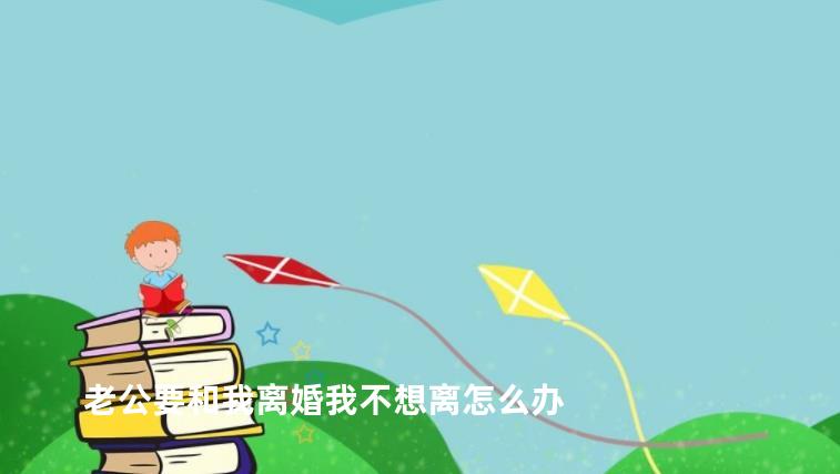 老公要和我离婚我不想离怎么办