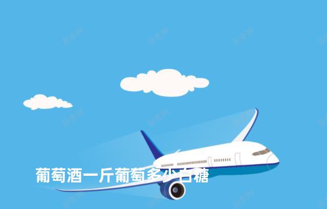 葡萄酒一斤葡萄多少白糖